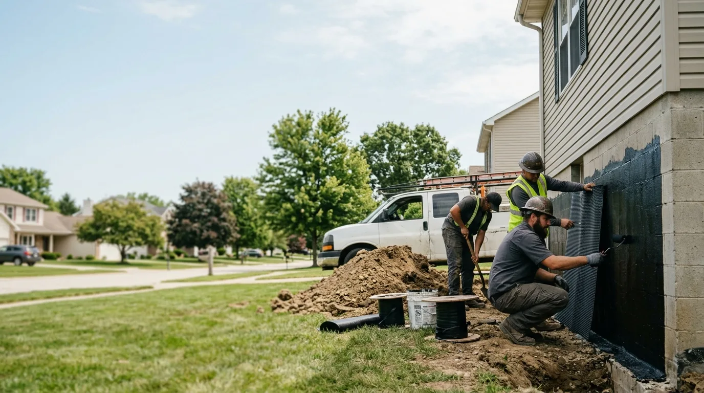 Basement Waterproofing in Urbana, IL near me